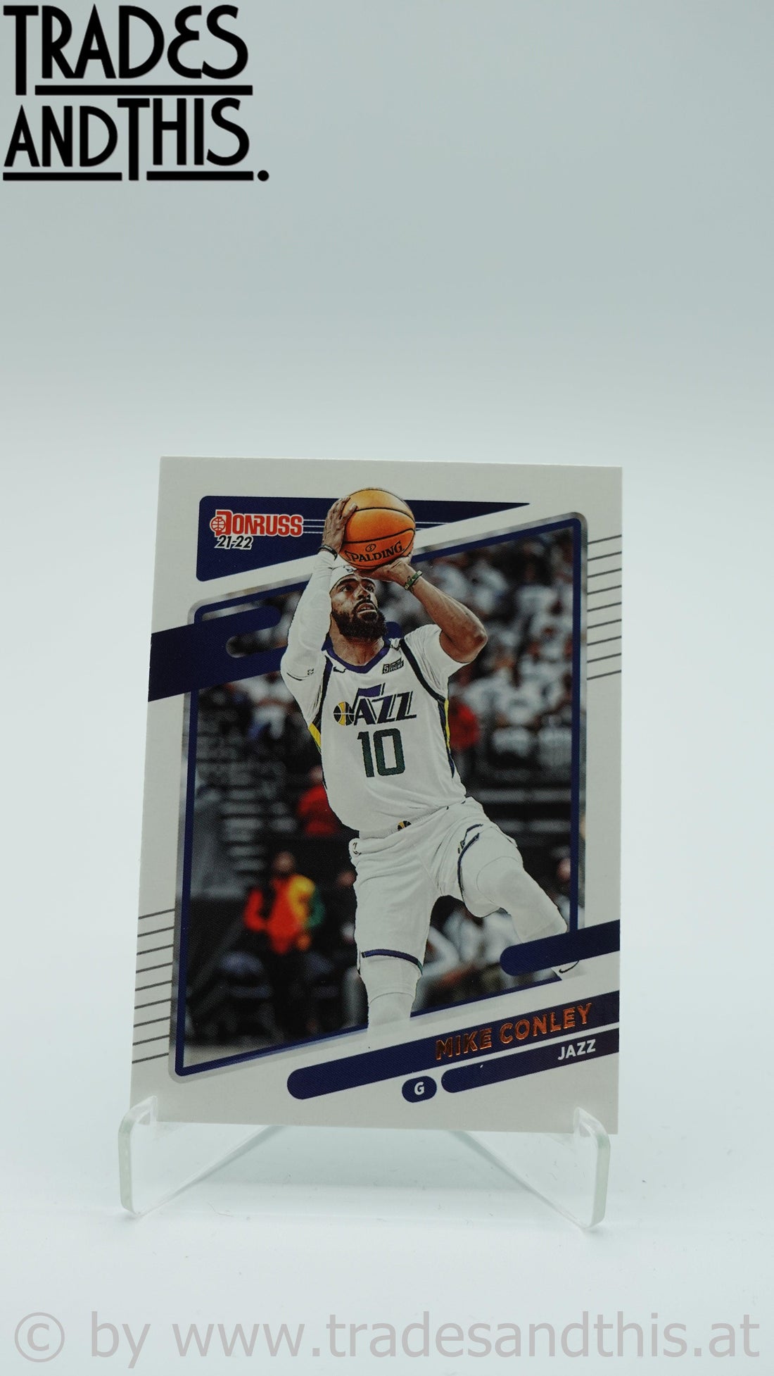 2021-22 Donruss Basketball Mike Conly #148 - Trades and This e.U.