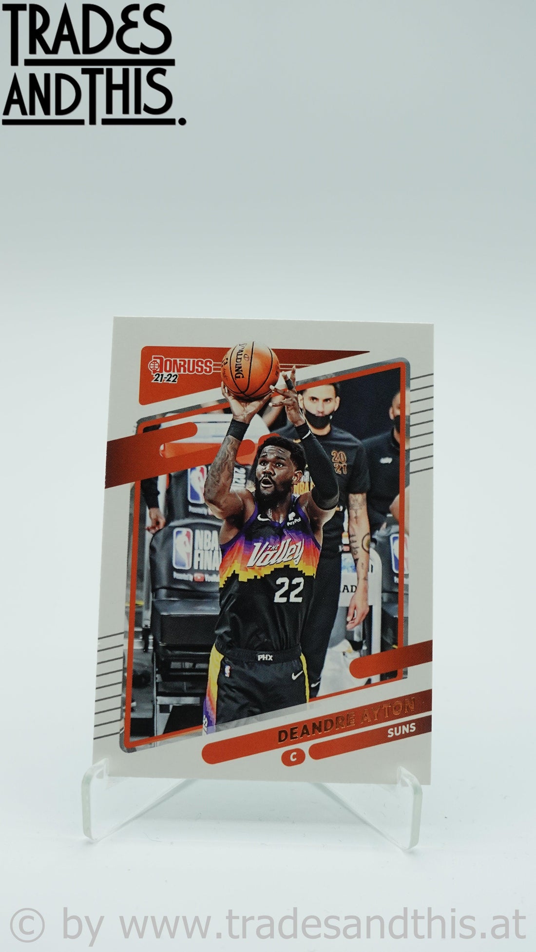 2021-22 Donruss Basketball Deandre Ayton #162 - Trades and This e.U.
