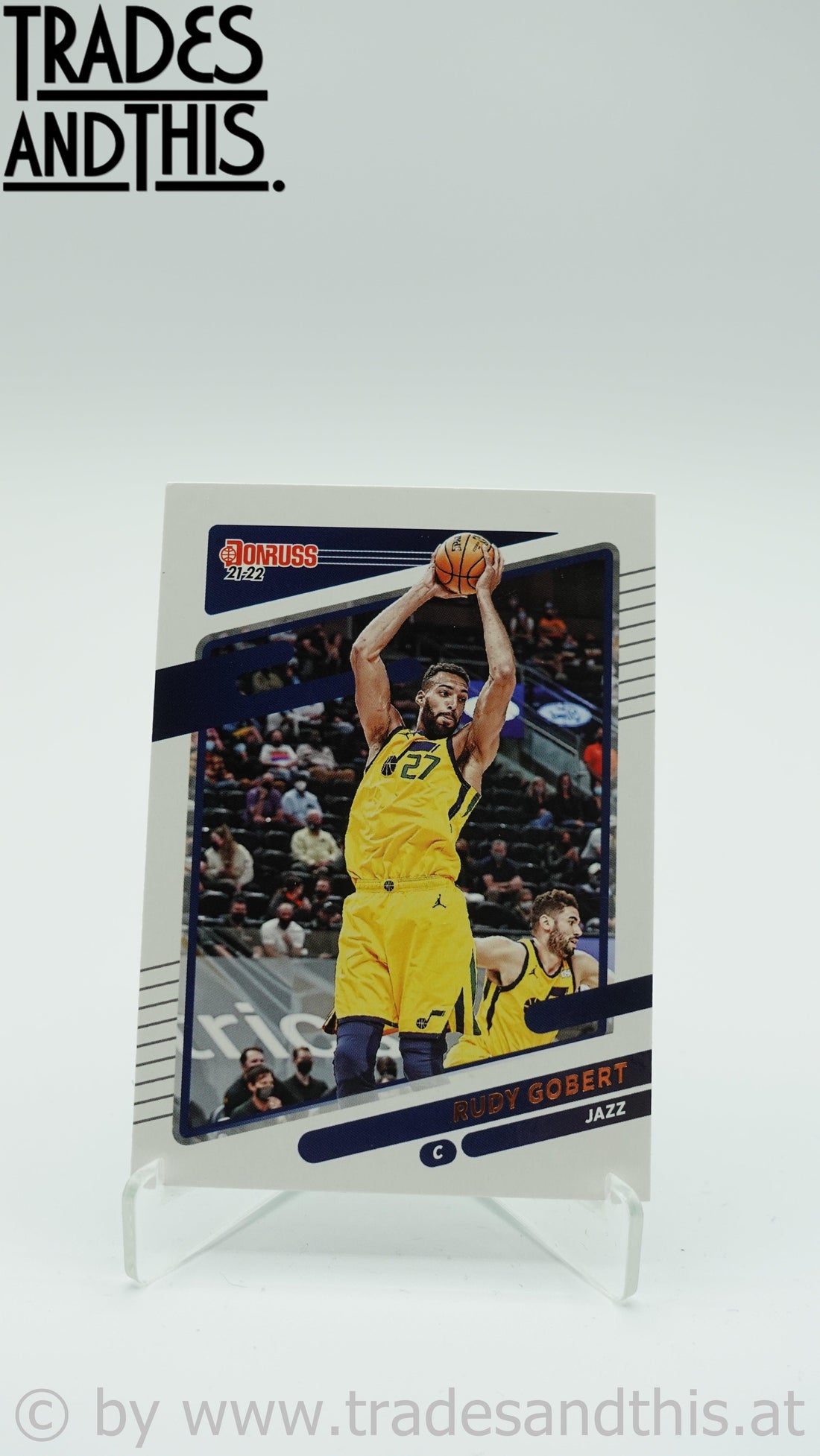 2021-22 Donruss Basketball Rudy Gobert #182 - Trades and This e.U.