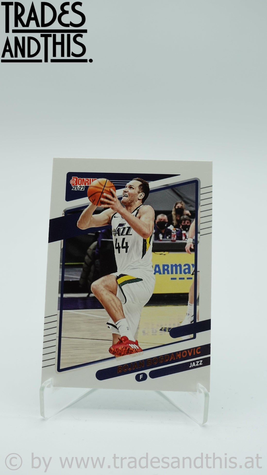 2021-22 Donruss Basketball Bojan Bogdanovic #190 - Trades and This e.U.