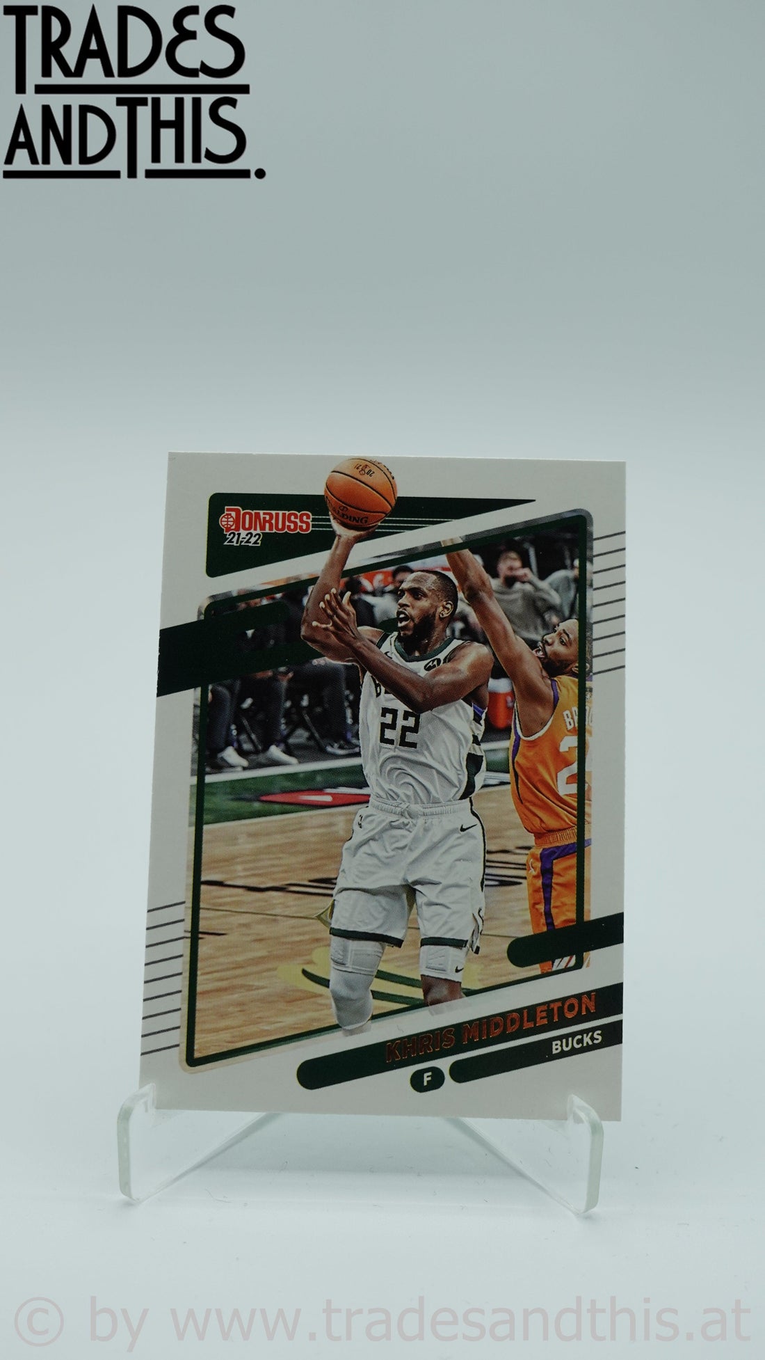 2021-22 Donruss Basketball Khris Middleton #199 - Trades and This e.U.