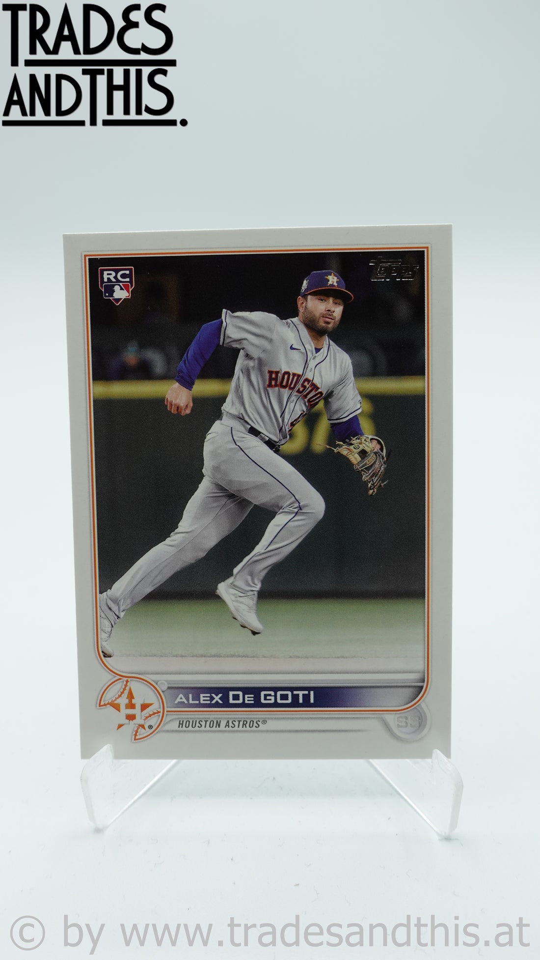 2022 Topps Update Series Alex De Goti #US29 RC