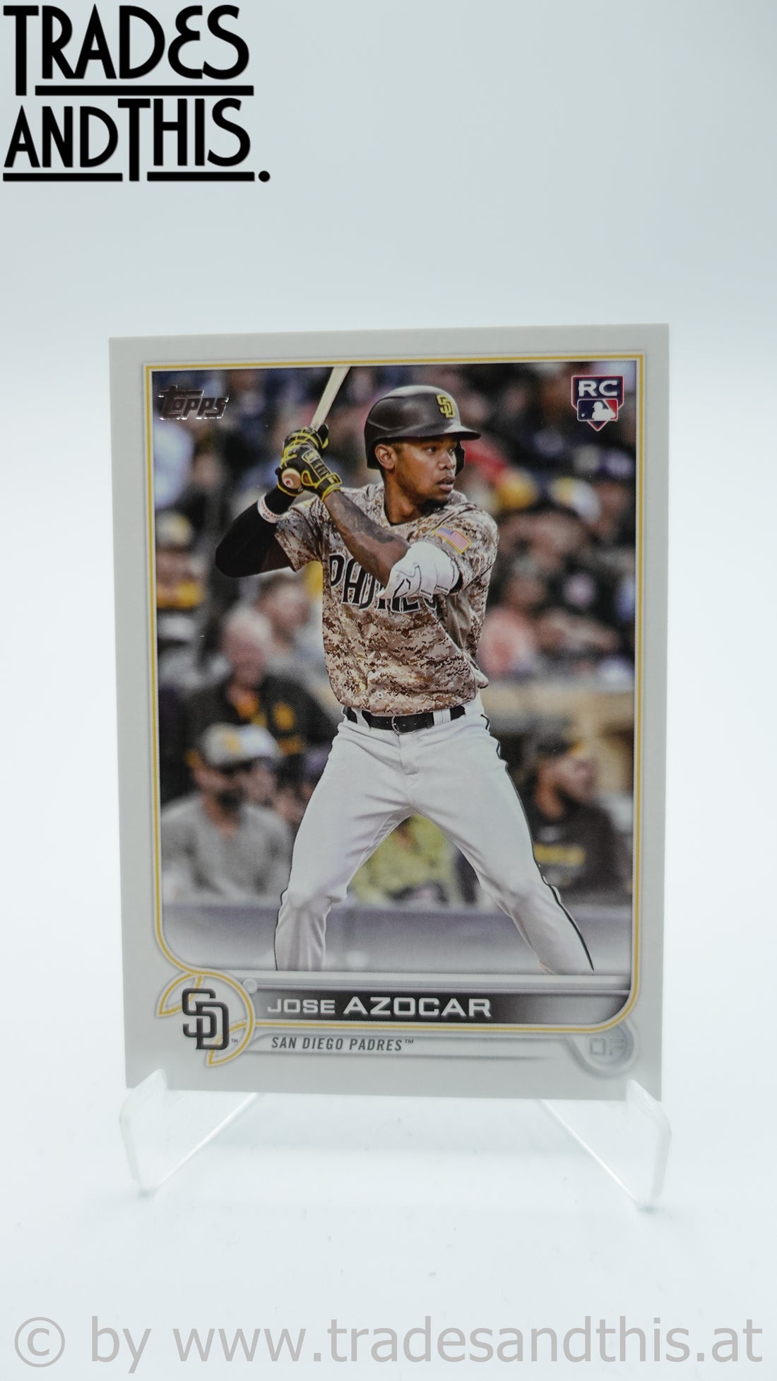 2022 Topps Update Series Jose Azocar #US280 RC