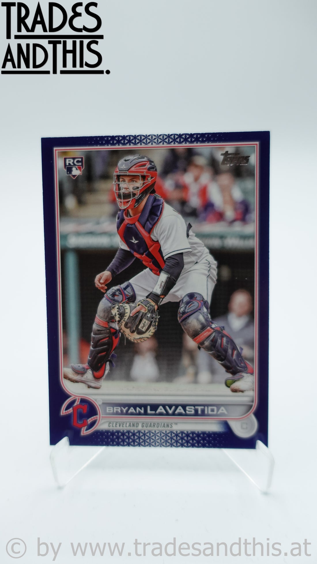 2022 Topps Update Series Royal Blue Bryan Lavastida #US317 RC