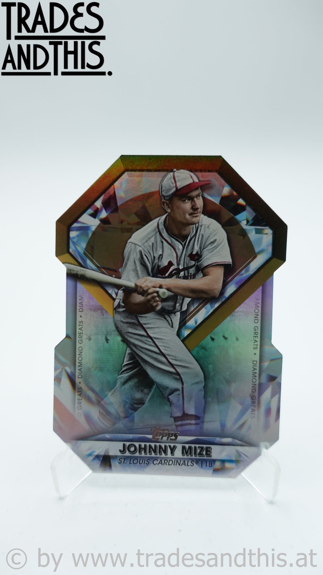 2022 Topps Update Series Diamond Greats Die-Cuts Johnny Mize #DGC-75