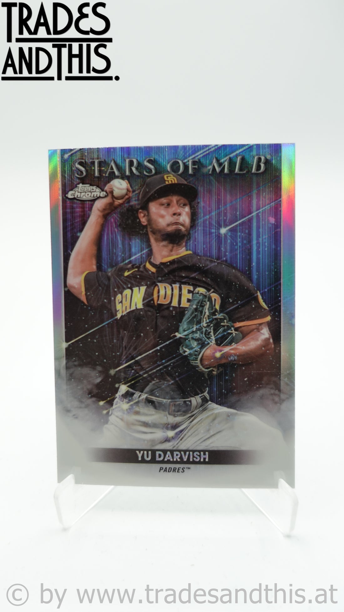 2022 Topps Update Series Stars of MLB Chrome Yu Darvish #SMLBC-80