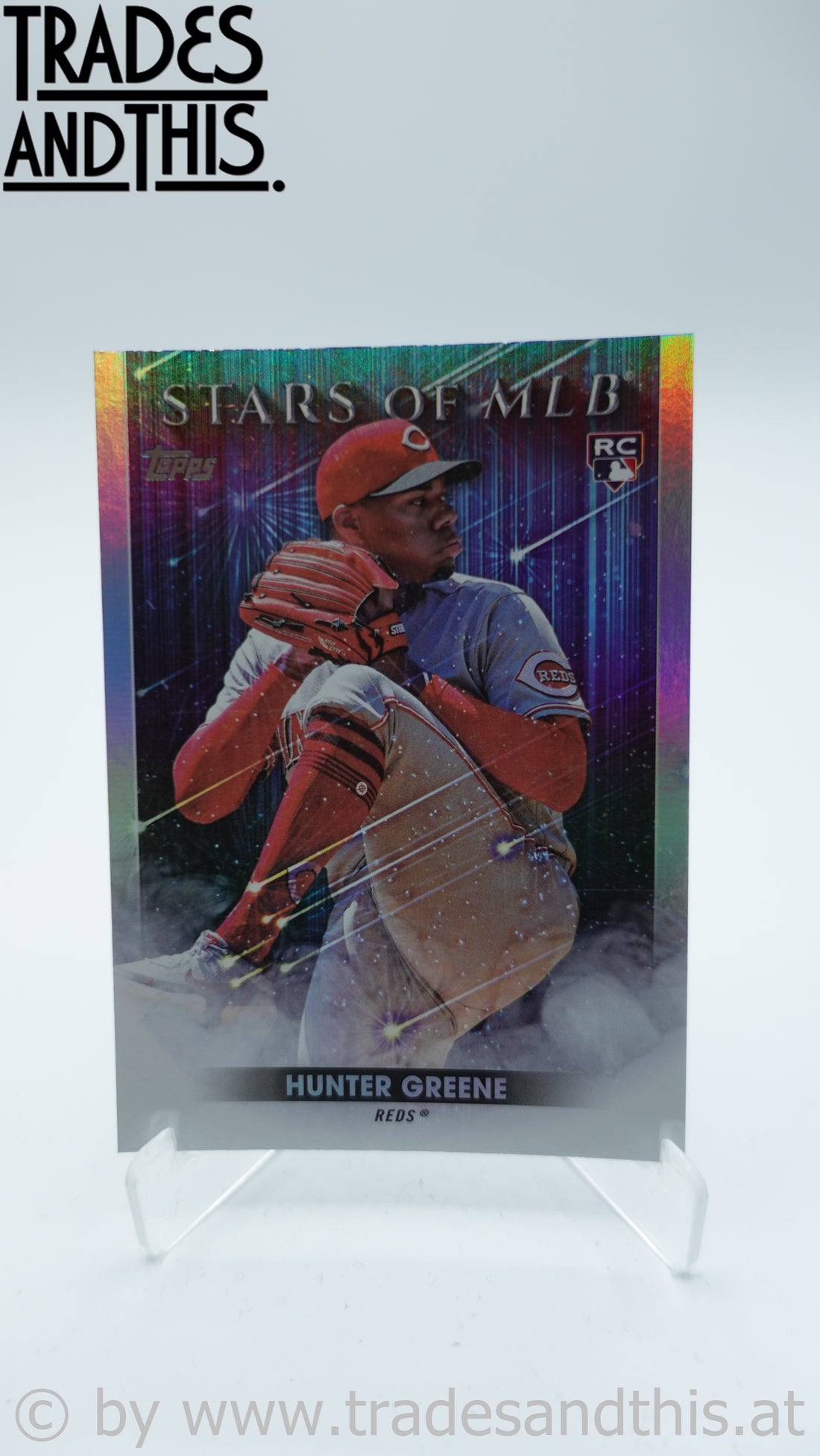 2022 Topps Update Series Stars of MLB Hunter Greene #SMLB-67 RC