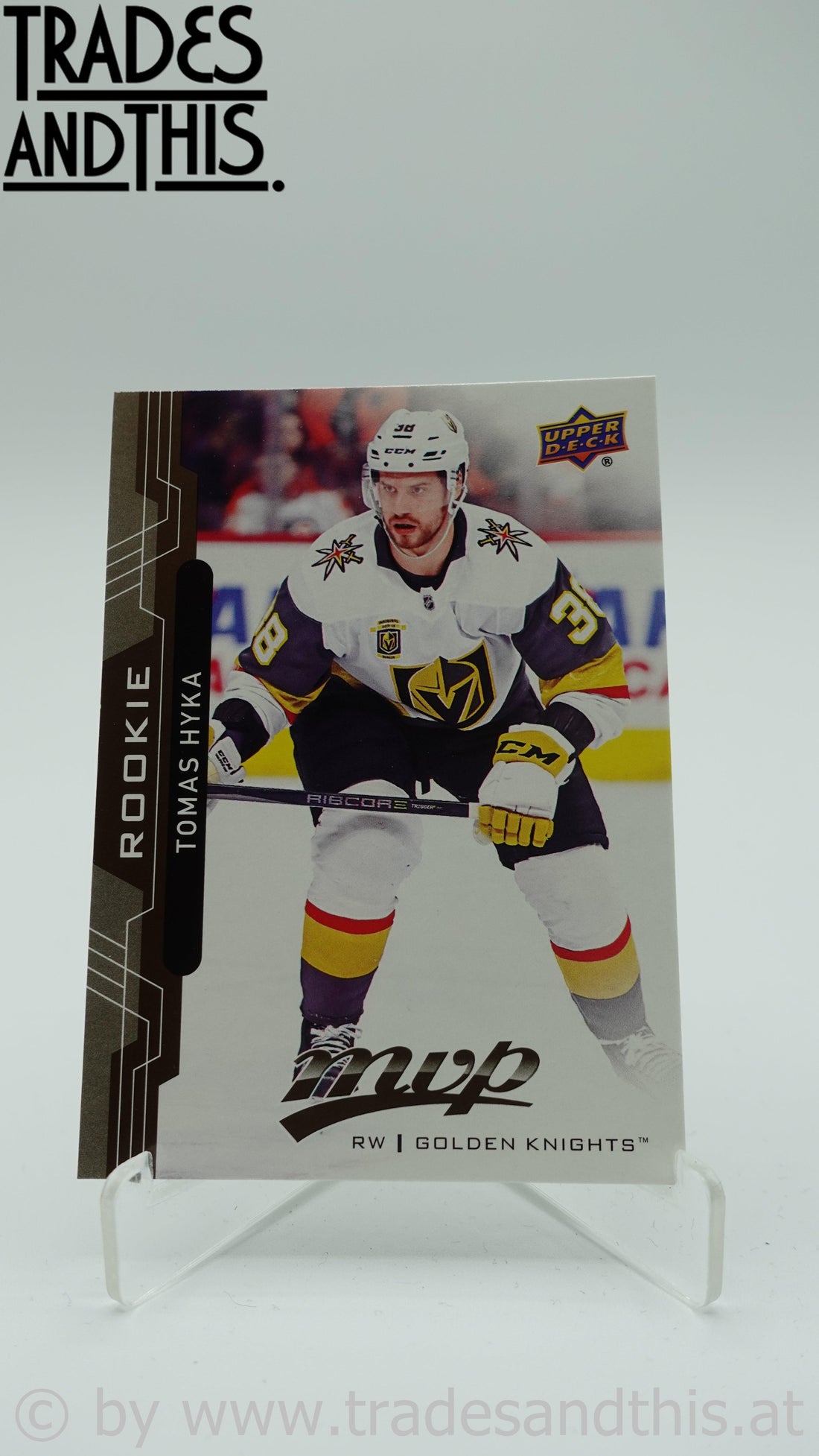 2018-19 Upper Deck MVP Tomas Hyka #245 - Trades and This e.U.