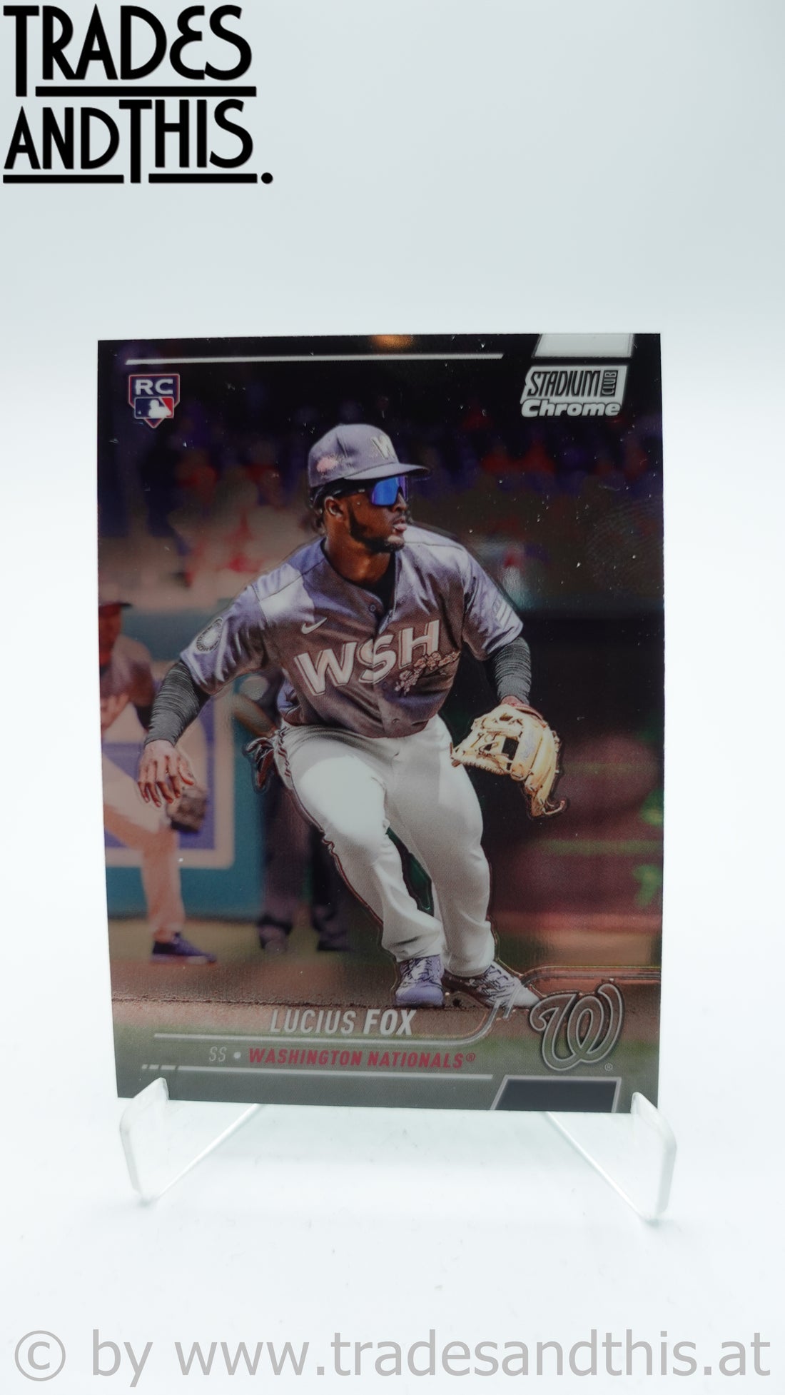 2022 Topps Stadium Club Chrome Lucius Fox #334 RC