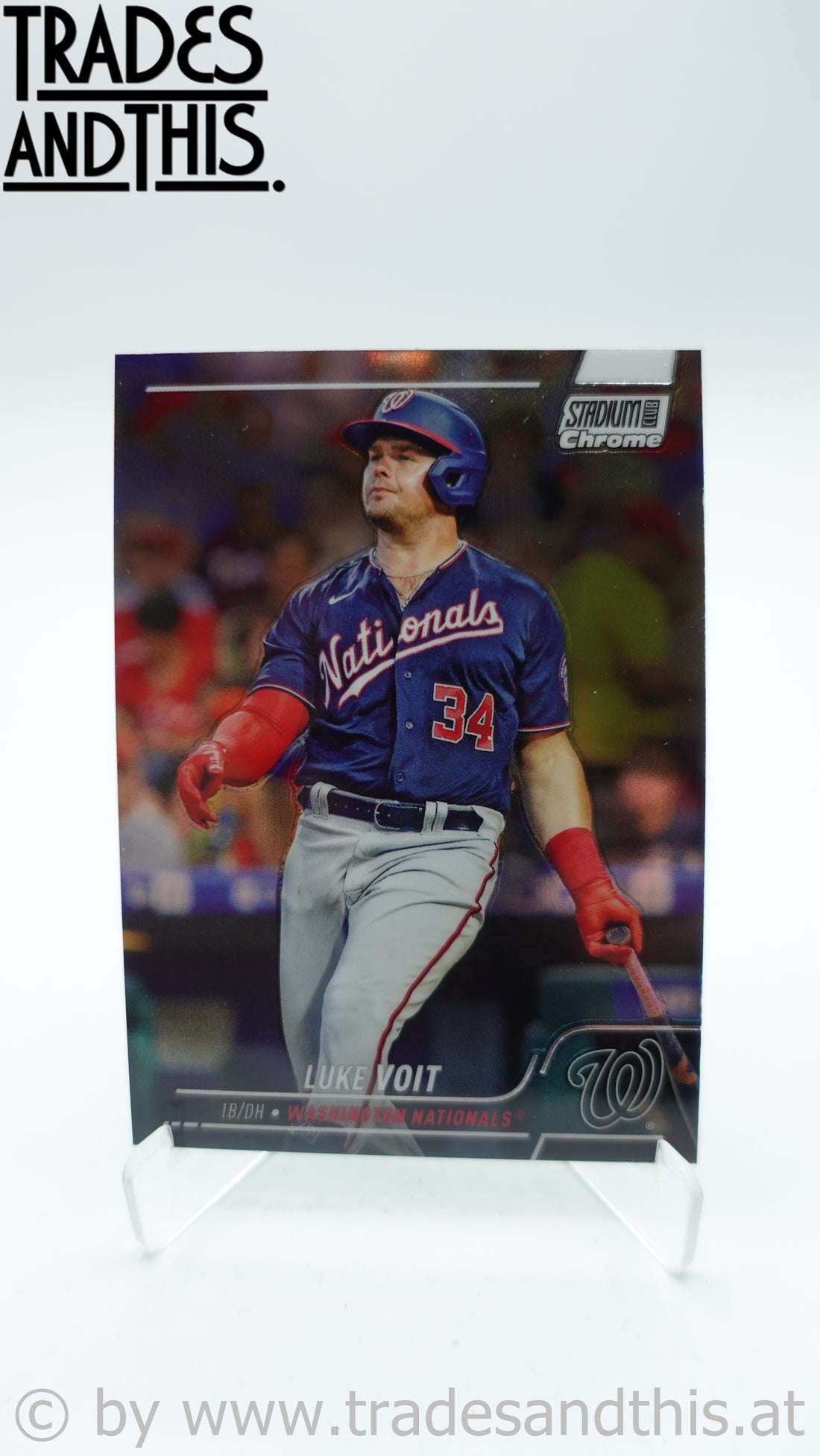 2022 Topps Stadium Club Chrome Luke Voit #357