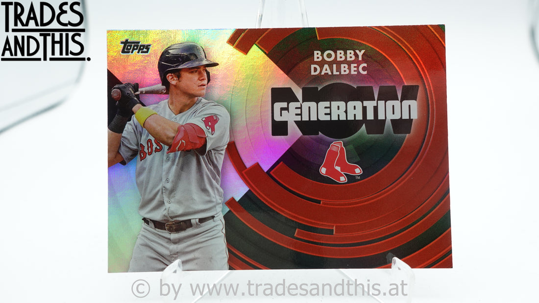 2022 Topps Series 1 Generation Now Bobby Dalbec #GN-37