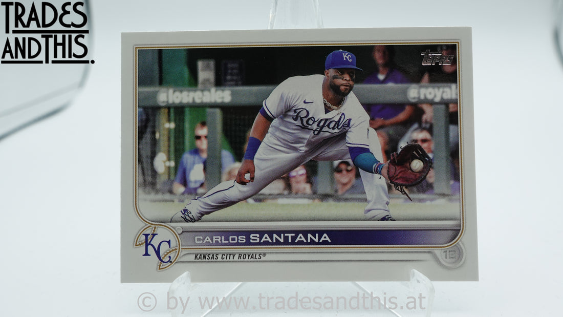2022 Topps Series 2 Carlos Santana #510