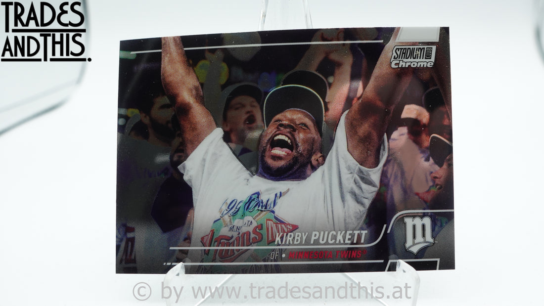 2022 Topps Stadium Club Chrome Kirby Puckett #52