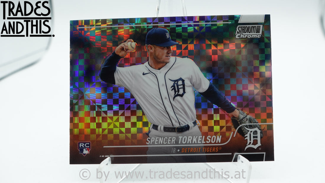 2022 Topps Stadium Club Chrome X-Fractor Spencer Torkelson #167 RC