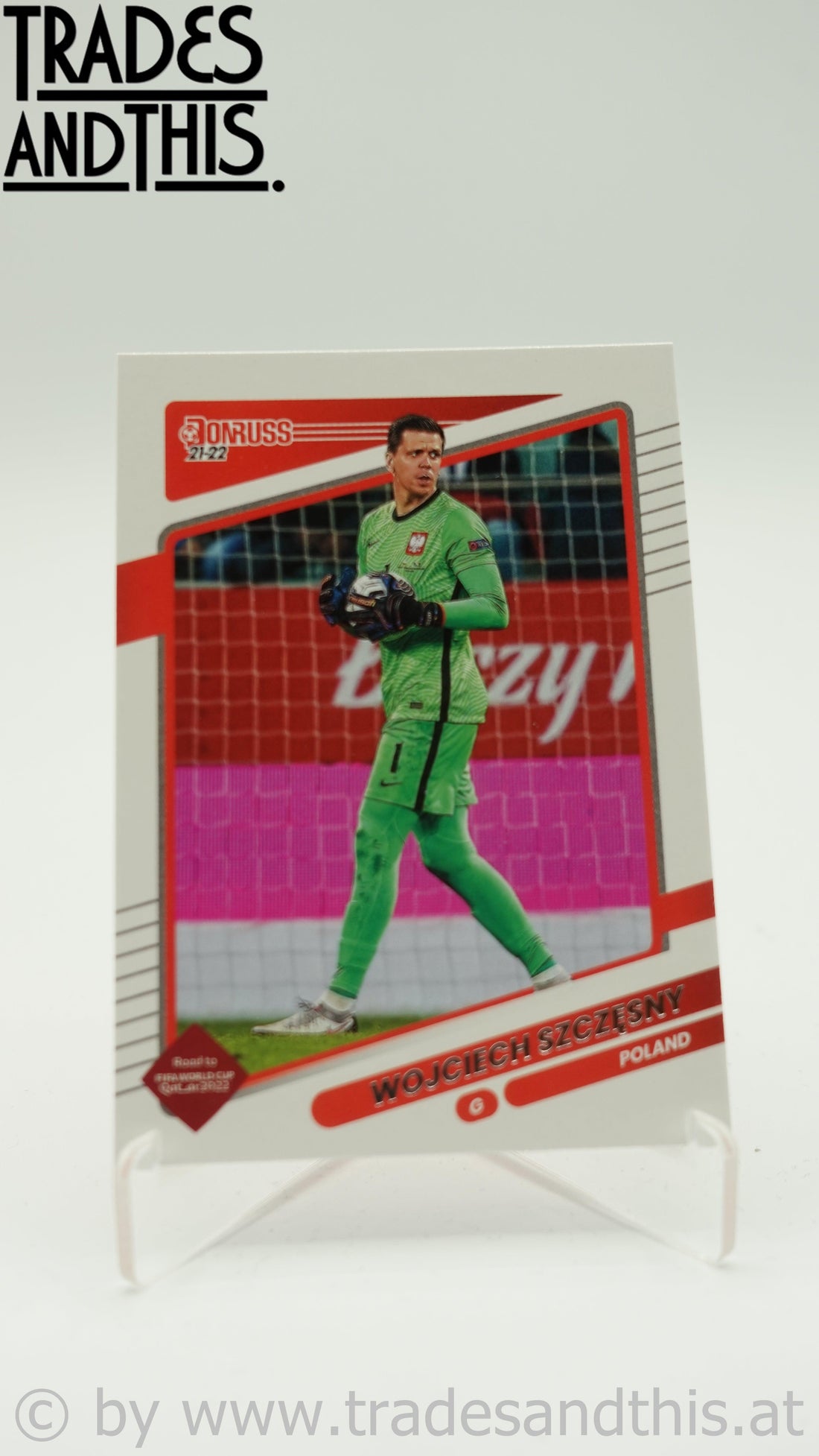2021-22 Panini Donruss Road to Qatar Wojciech Szczesny #112 - Trades and This e.U.