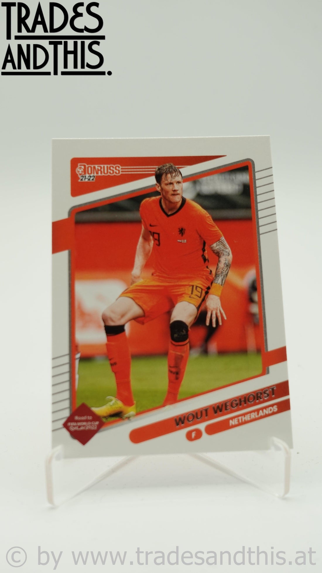 2021-22 Panini Donruss Road to Qatar Wout Weghorst #131 - Trades and This e.U.