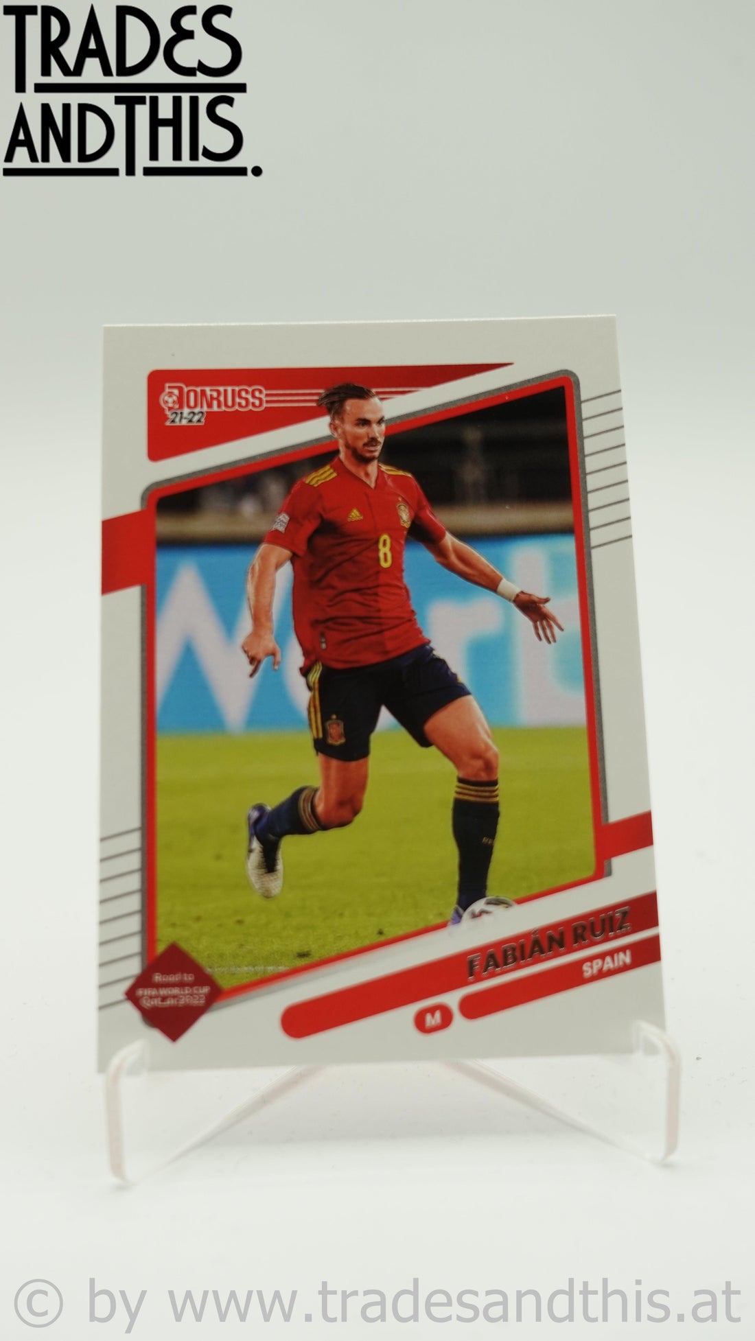 2021-22 Panini Donruss Road to Qatar Fabian Ruiz #143 - Trades and This e.U.