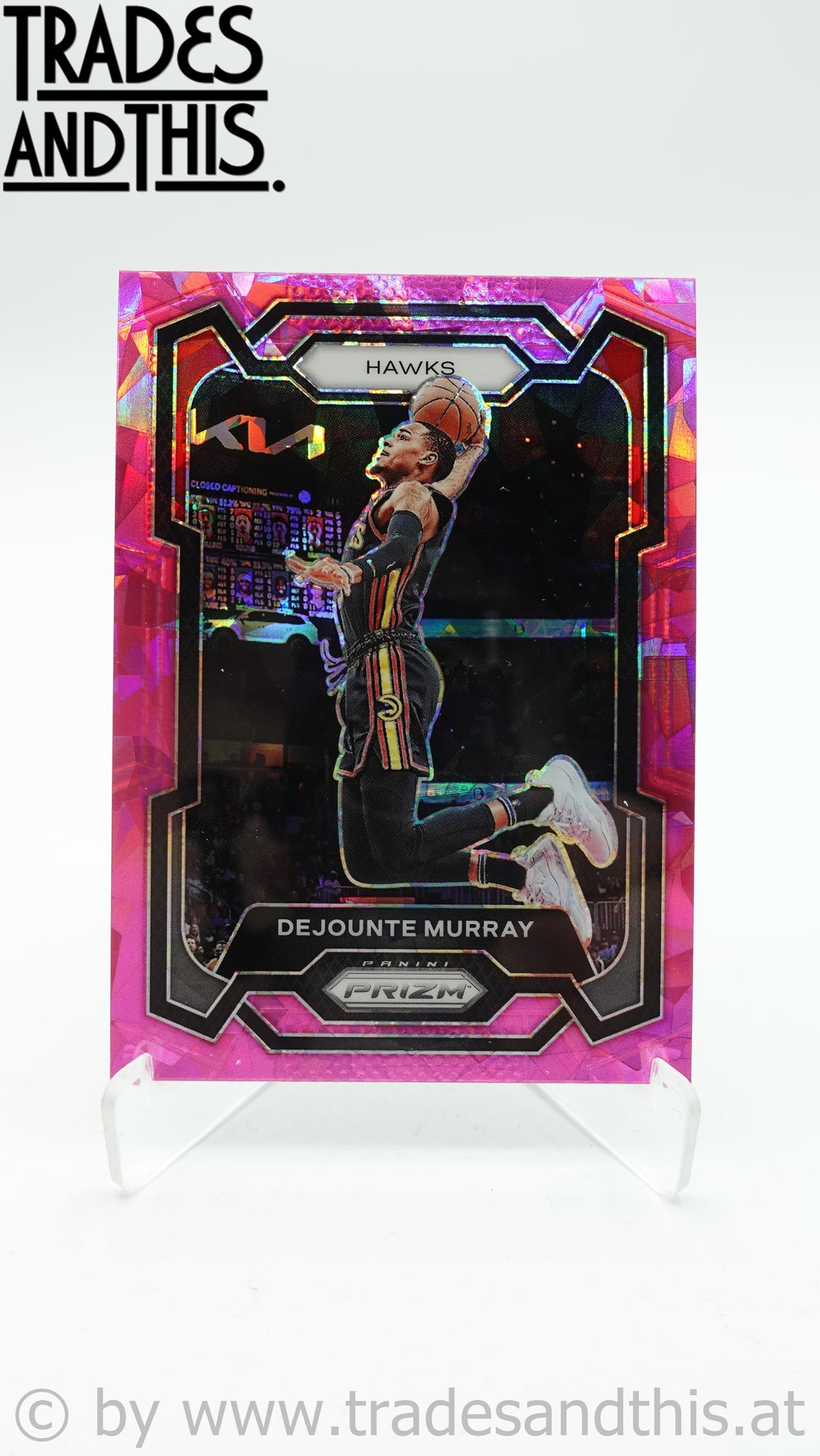 2023-24 Panini Prizm Pink Ice Dejounte Murray #112