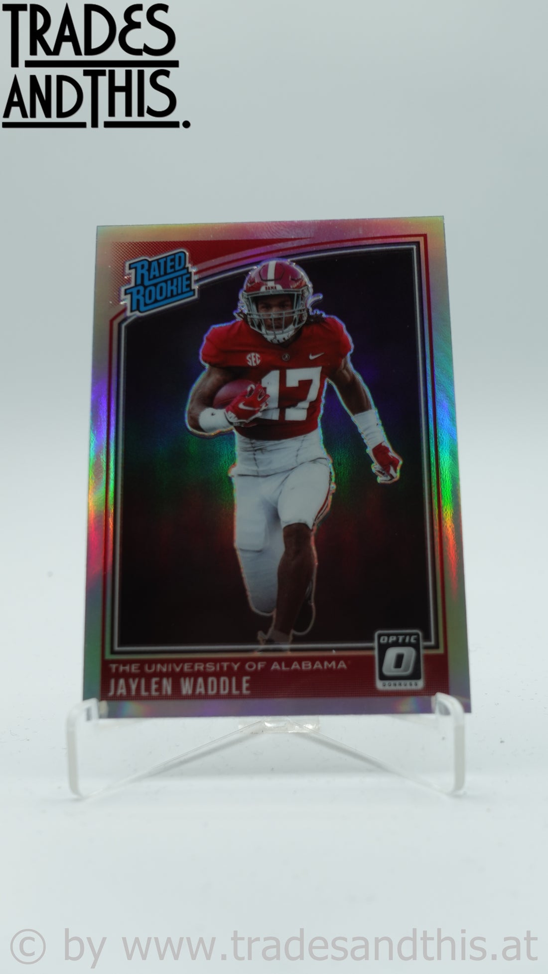 2021 Panini Chronicles Draft Picks Holo Jaylen Waddle #207 RC