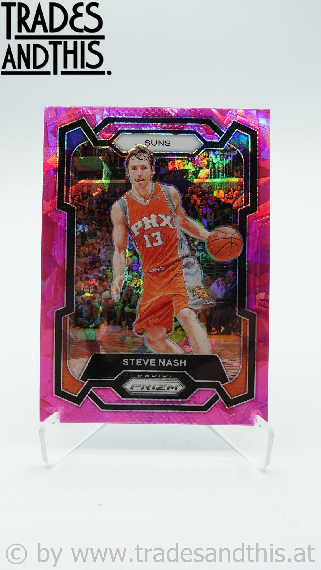 2023-24 Panini Prizm Pink Ice Steve Nash #200