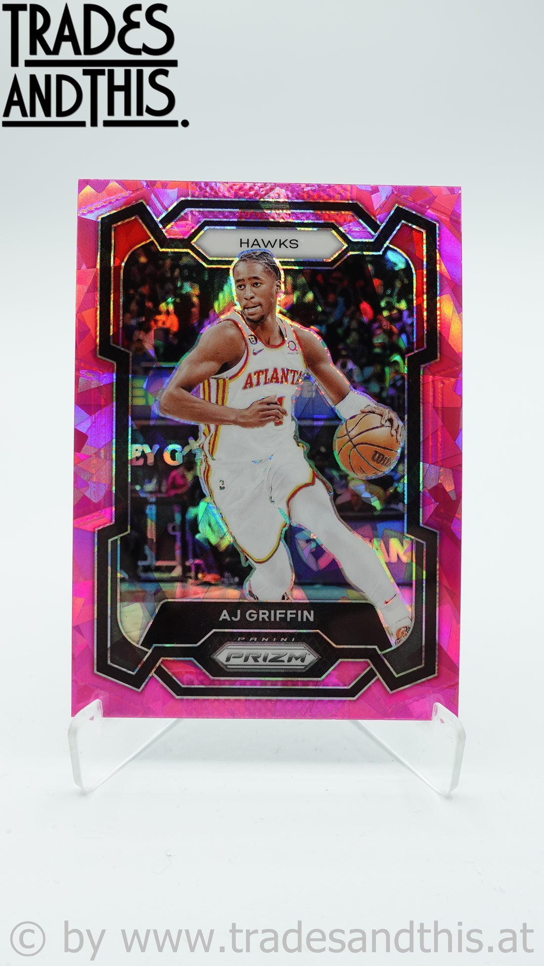 2023-24 Panini Prizm Pink Ice AJ Griffin #266