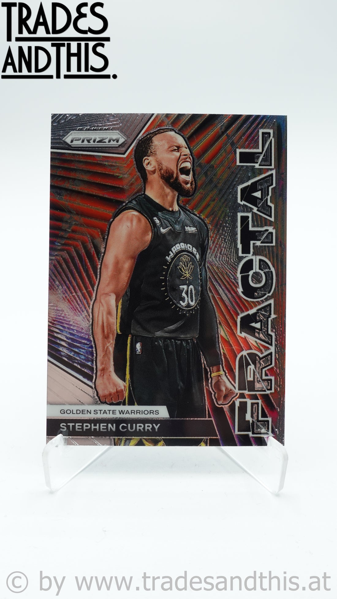 2023-24 Panini Prizm Fractal Stephen Curry #1