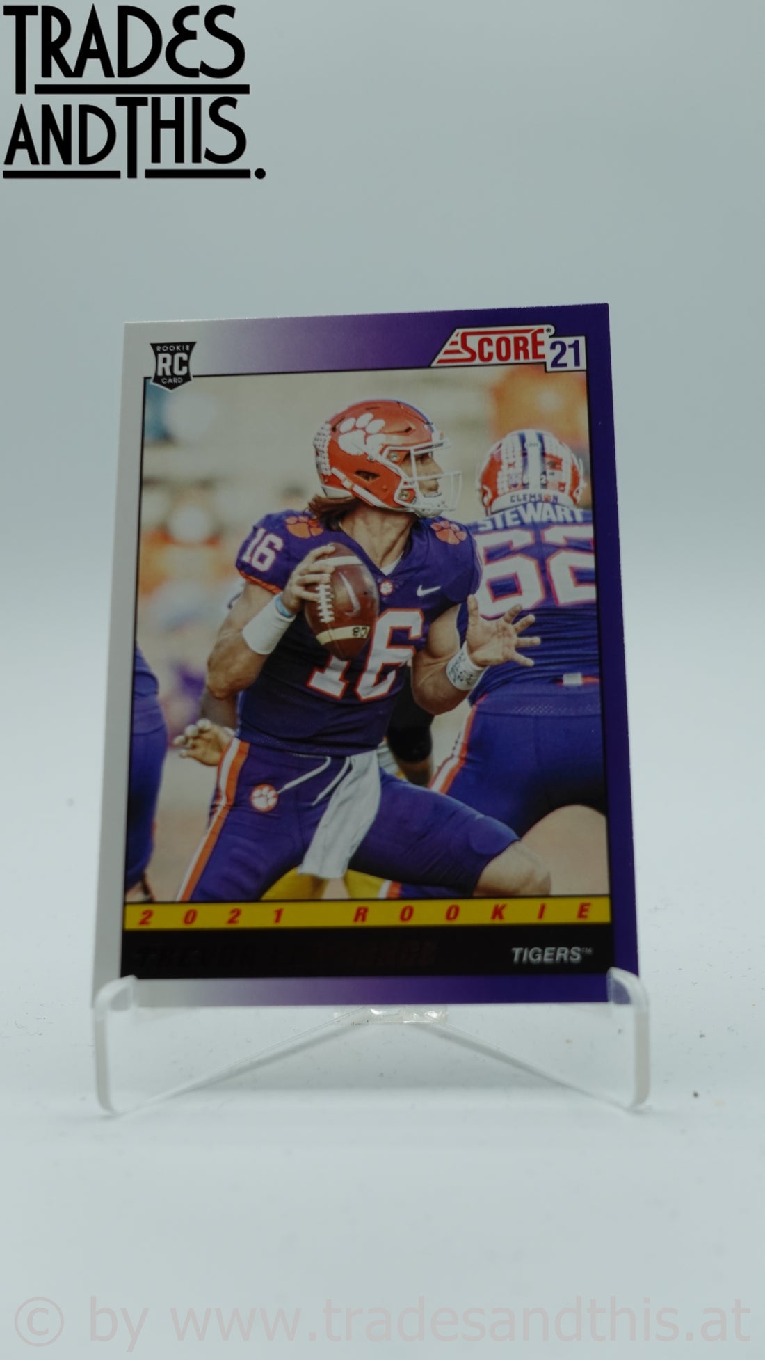 2021 Score 1991 Throwback Rookies Trevor Lawrence #TB1 RC