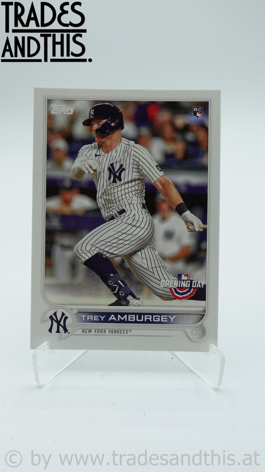 2022 Topps Opening Day Trey Amburgey #140 RC