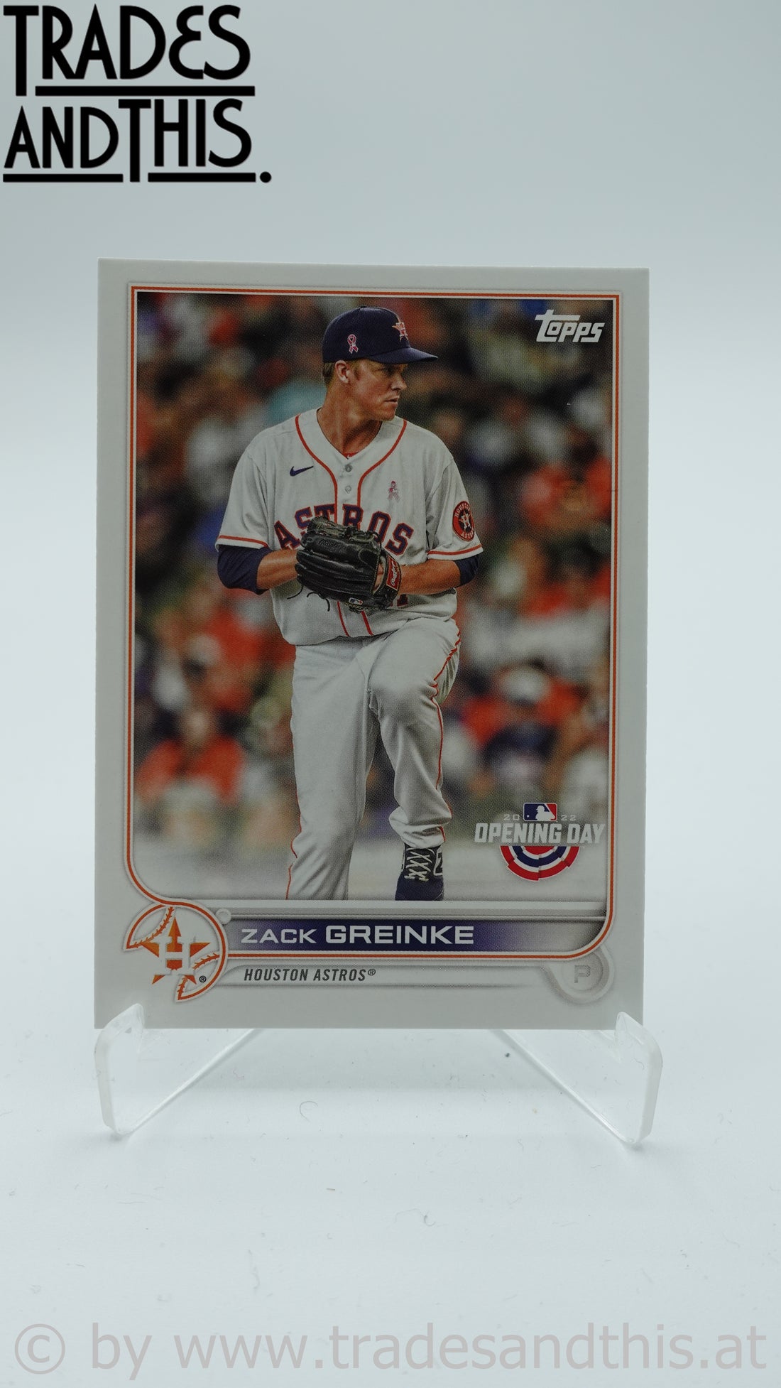 2022 Topps Opening Day Zack Greinke #180