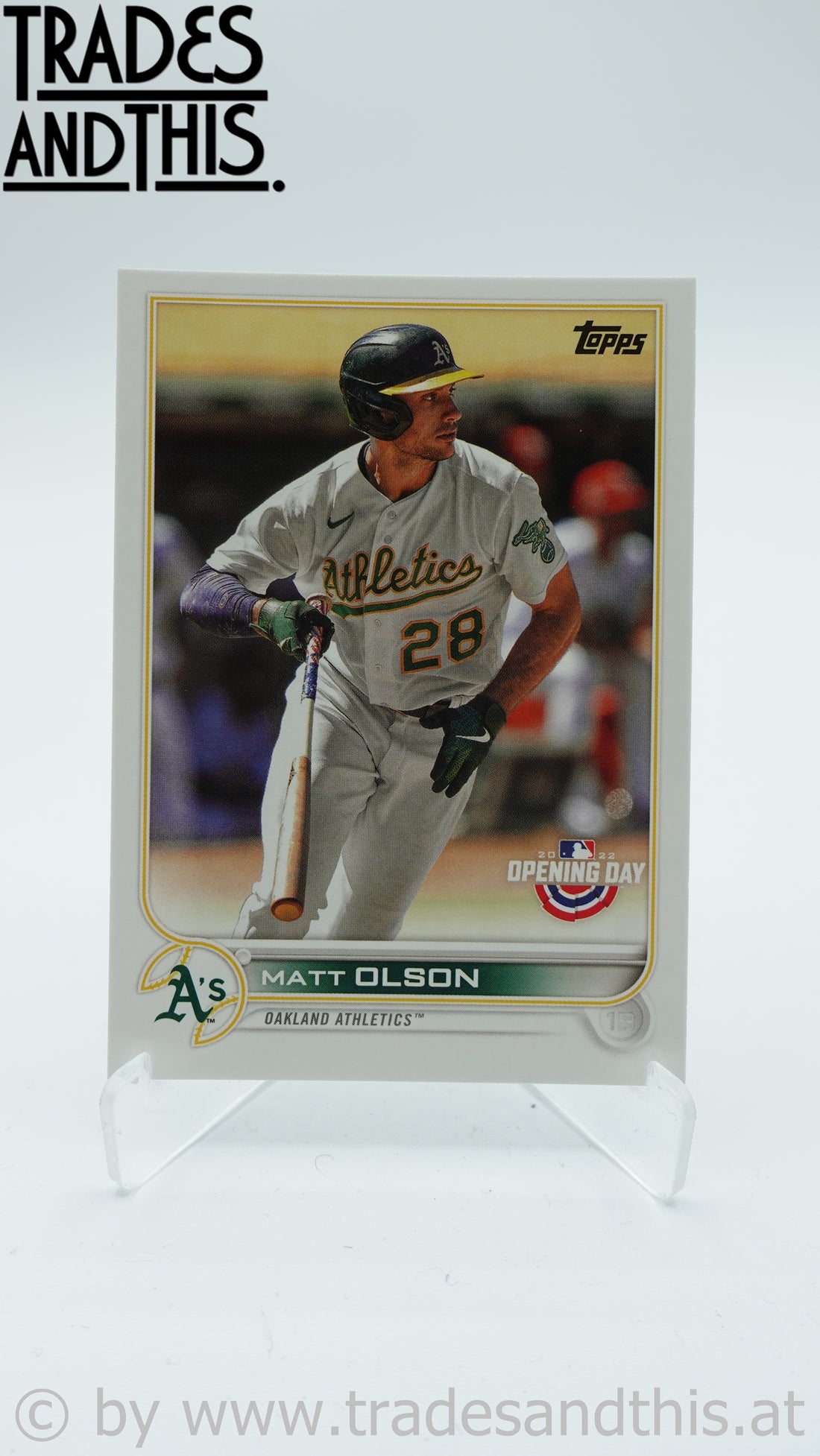 2022 Topps Opening Day Matt Olson #187