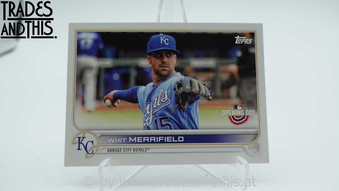 2022 Topps Opening Day Whit Merrifield #81