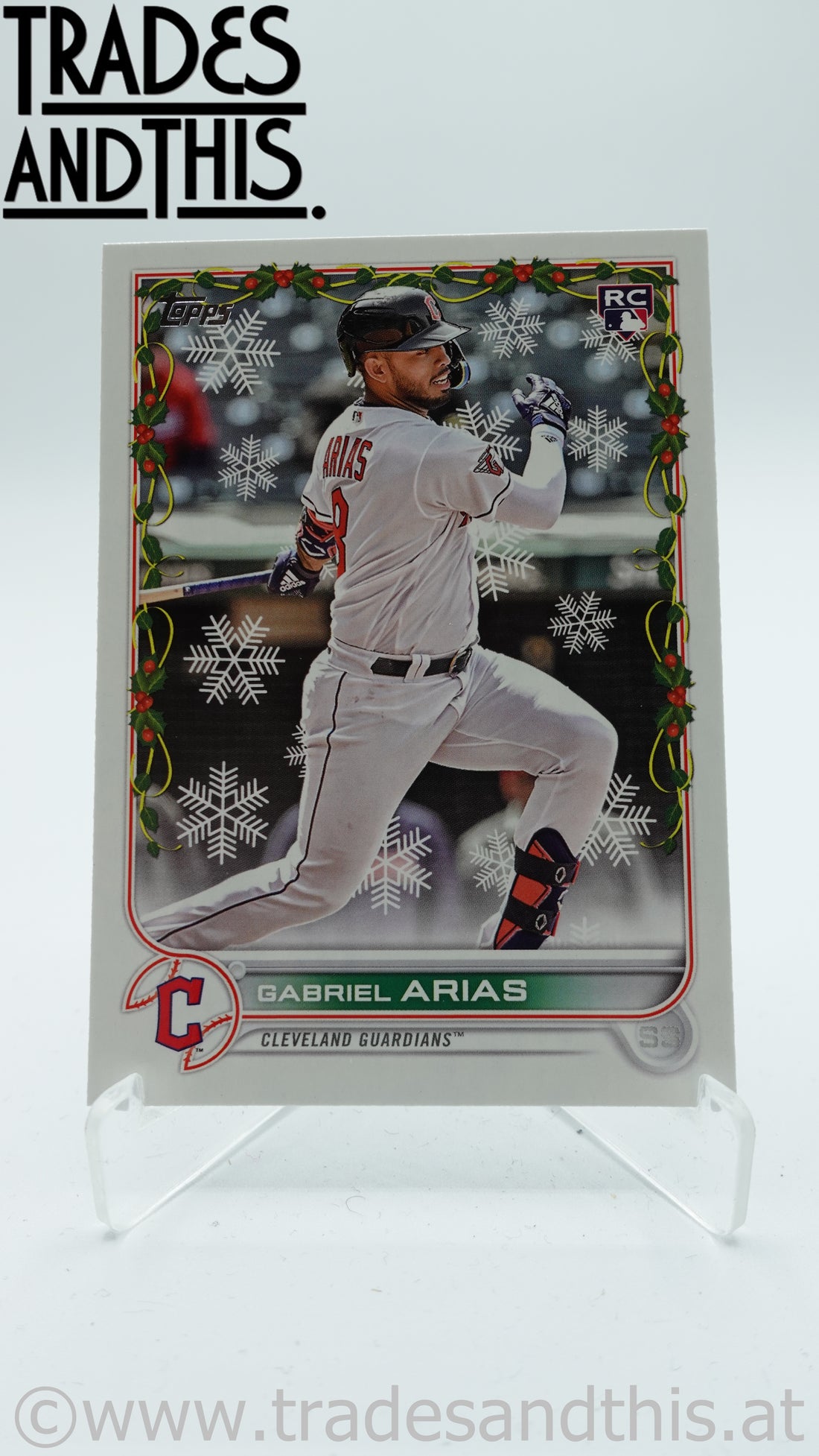 2022 Topps Holiday Gabriel Arias #HW12 RC