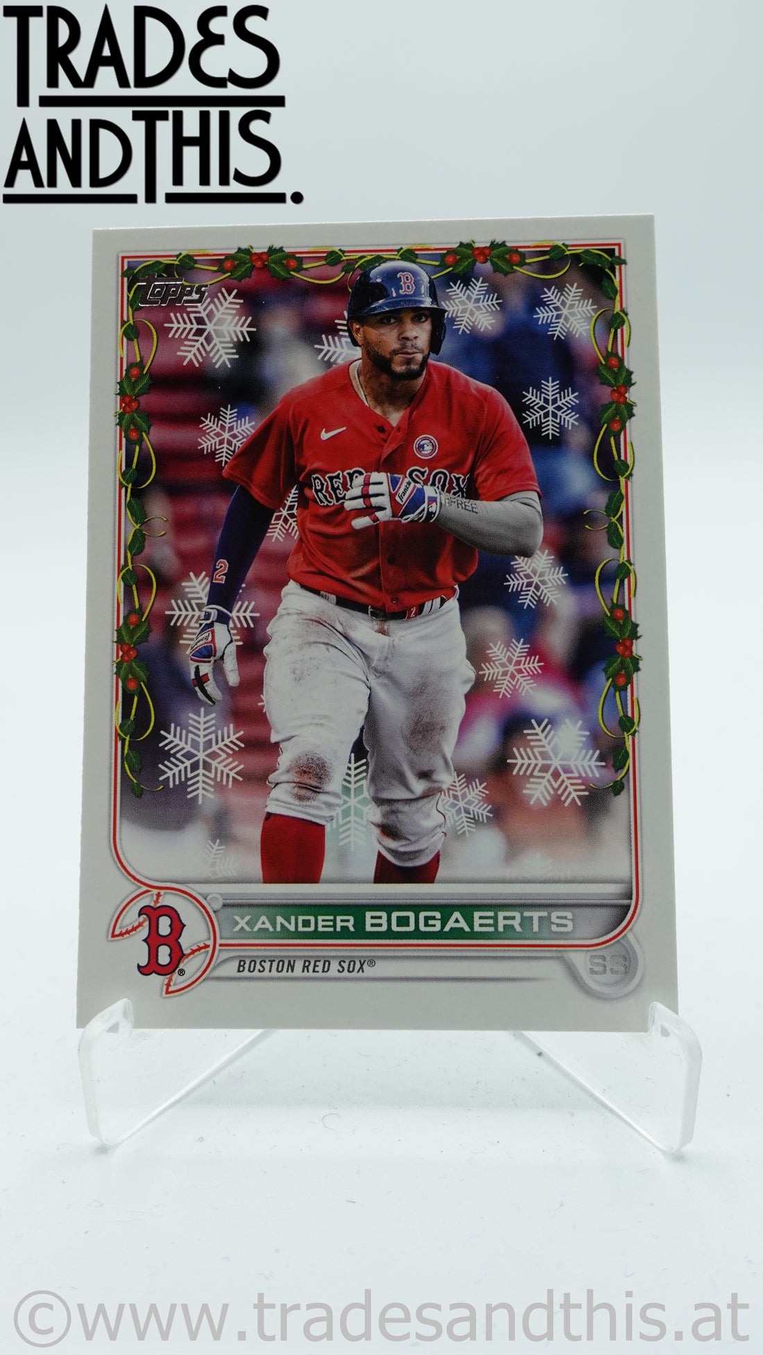 2022 Topps Holiday Xander Bogaerts #HW40