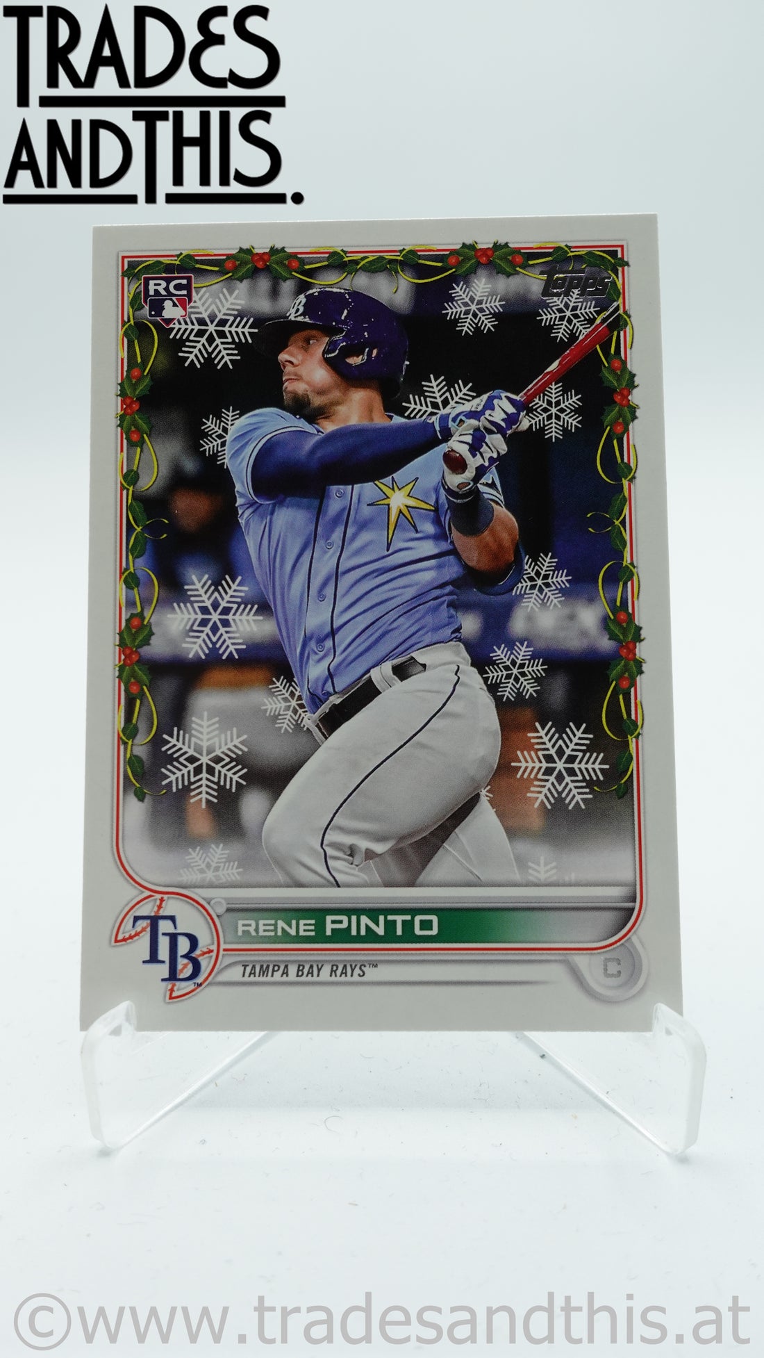 2022 Topps Holiday Rene Pinto #HW115 RC