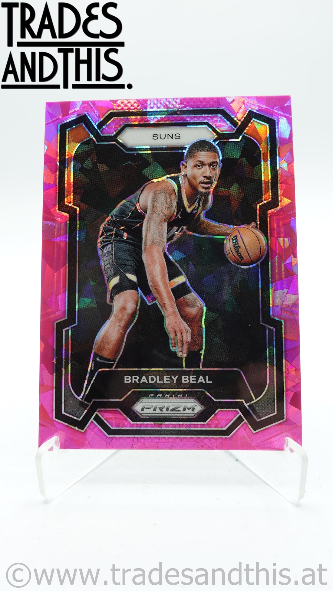 2023-24 Panini Prizm Pink Ice Prizm Bradley Beal #64