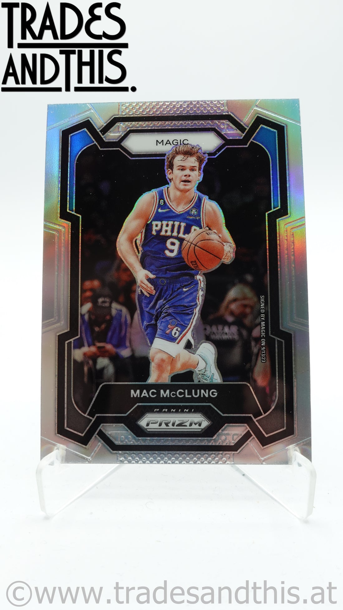 2023-24 Panini Prizm Silver Prizm Mac McClung #258