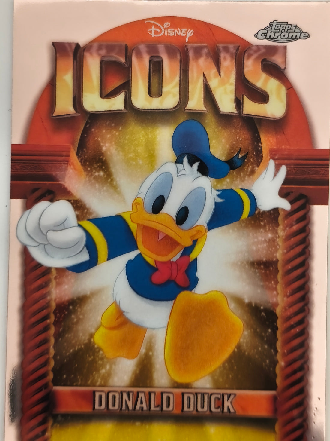 2025 Topps Chrome Disney Icons Donald Duck #DI-35