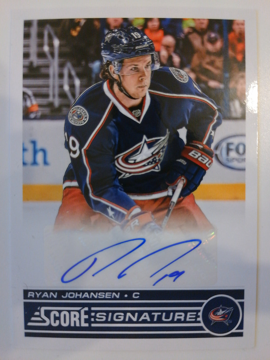 2013-14 Score Signatures Ryan Johansen #SS-RJ