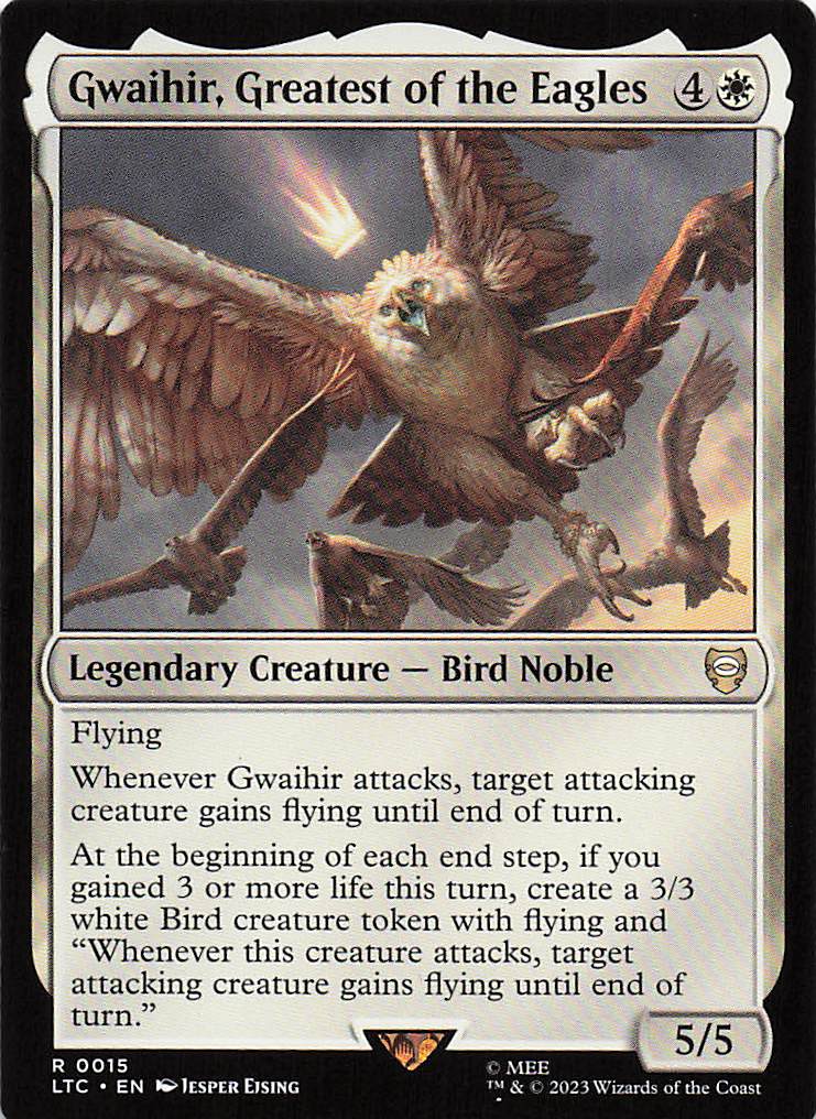 Magic The Gathering: The Lord of the Rings: Tales of Middle Earth Commander EN #15 Gwaihir, Greatest of the Eagles