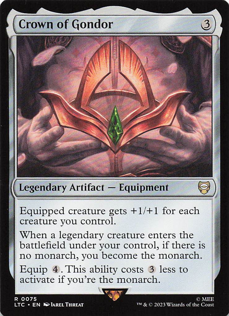 Magic The Gathering: The Lord of the Rings: Tales of Middle Earth Commander EN #75 Crown of Gondor
