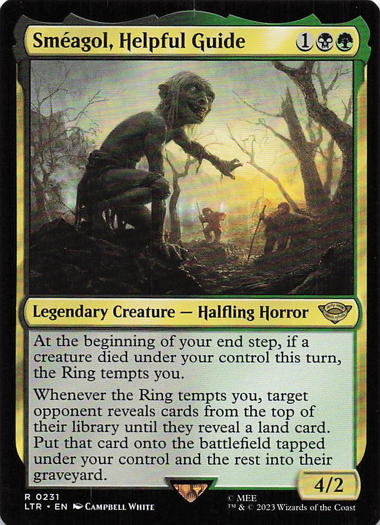 Magic The Gathering: The Lord of the Rings: Tales of Middle Earth EN #231 Smeagol, Helpful Guide