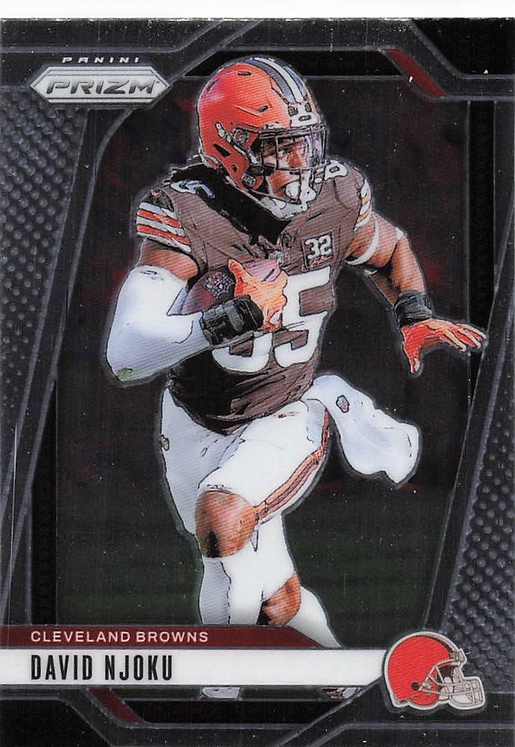 2024 Panini Prizm Football David Njoku #68