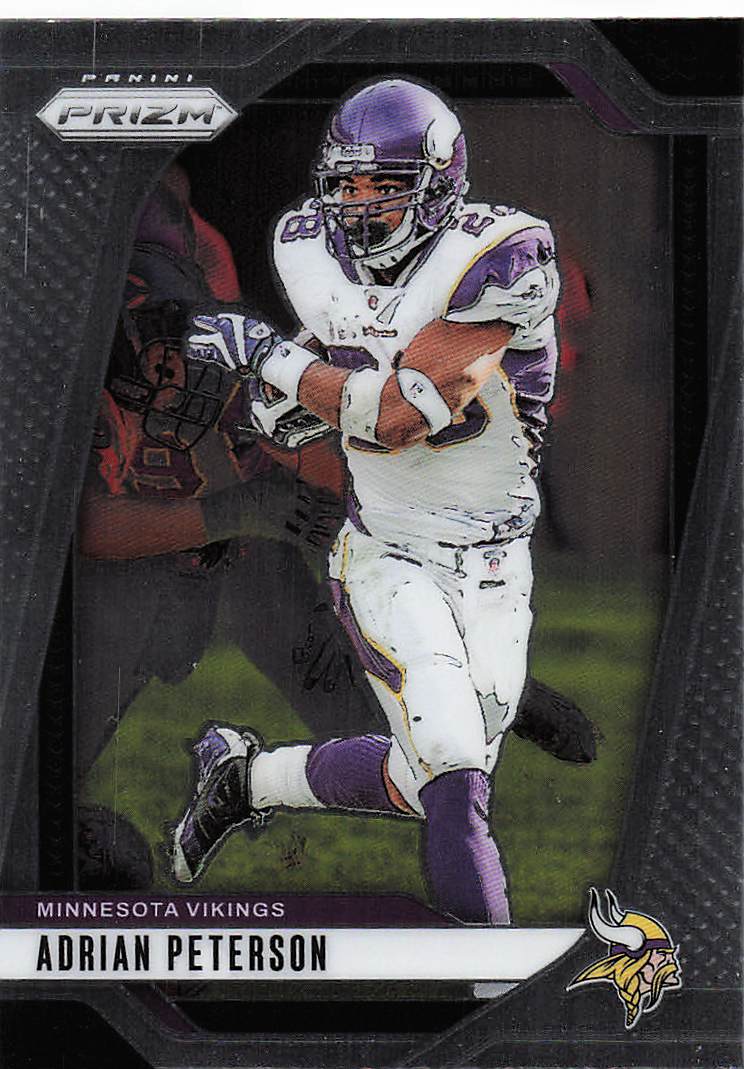 2024 Panini Prizm Football Adrian Peterson #191