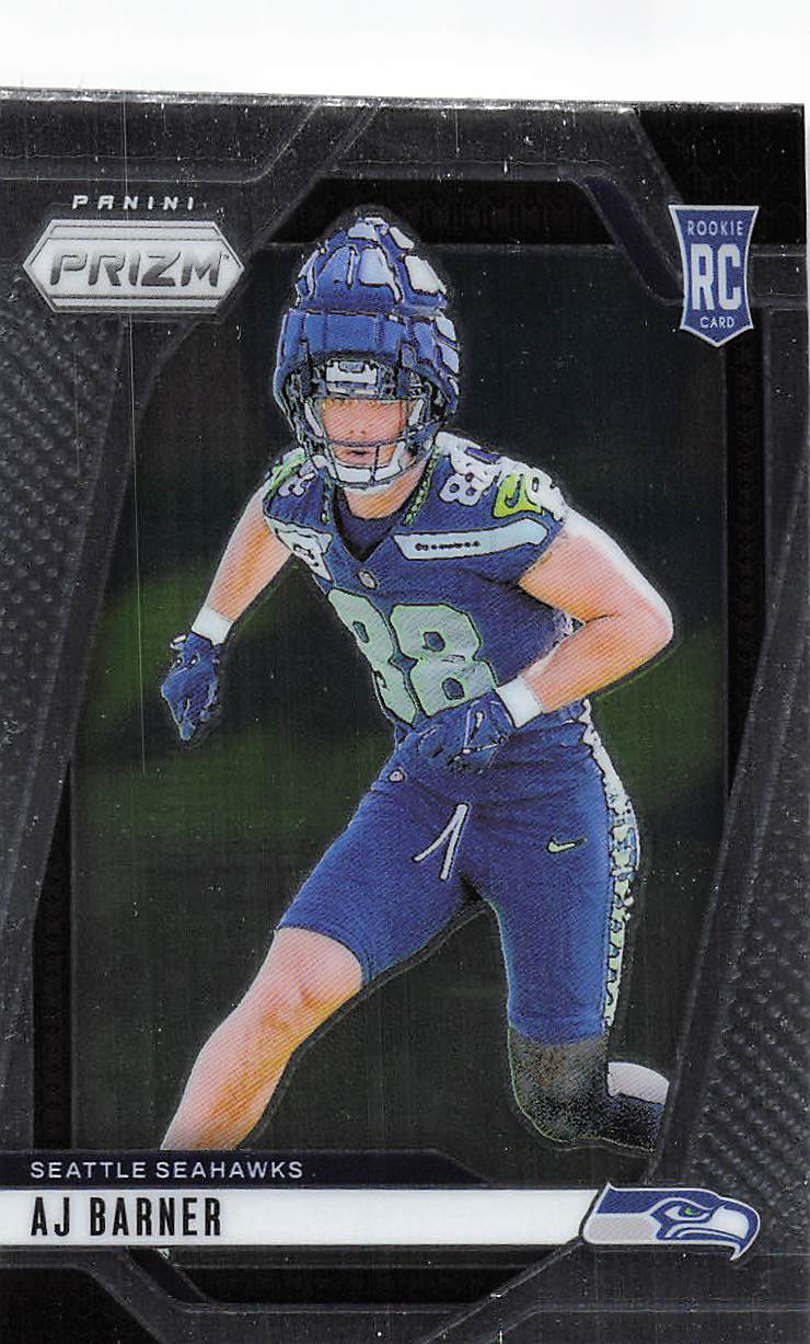 2024 Panini Prizm Football AJ Barner #304 RC