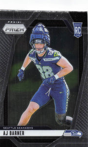 2024 Panini Prizm Football AJ Barner #304 RC