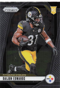 2024 Panini Prizm Football Daijun Edwards #323 RC