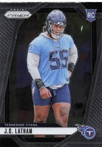 2024 Panini Prizm Football J.C. Latham #334 RC