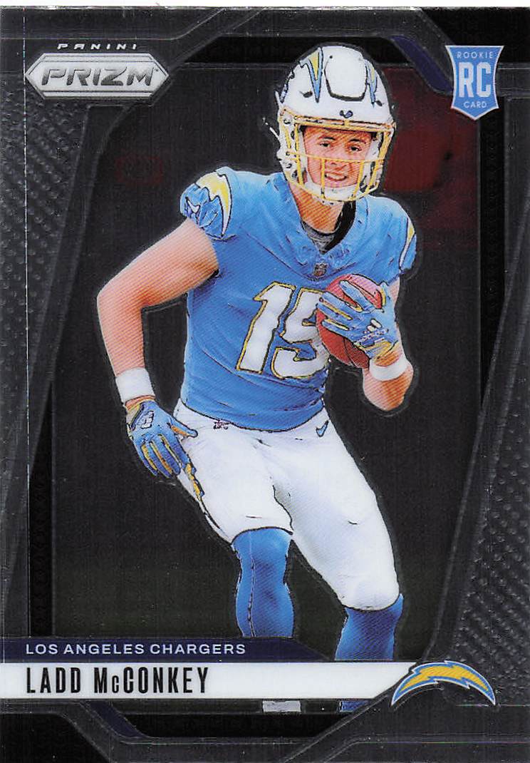 2024 Panini Prizm Football Ladd McConkey #365 RC