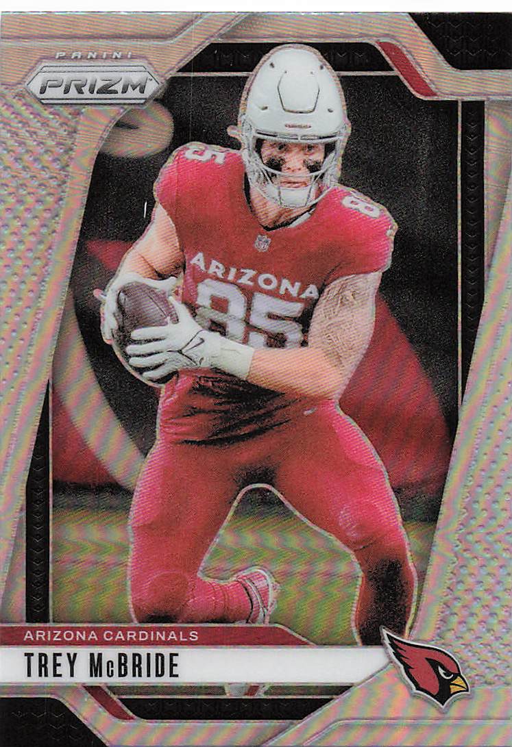 2024 Panini Prizm Football Silver Prizm Trey McBride #4
