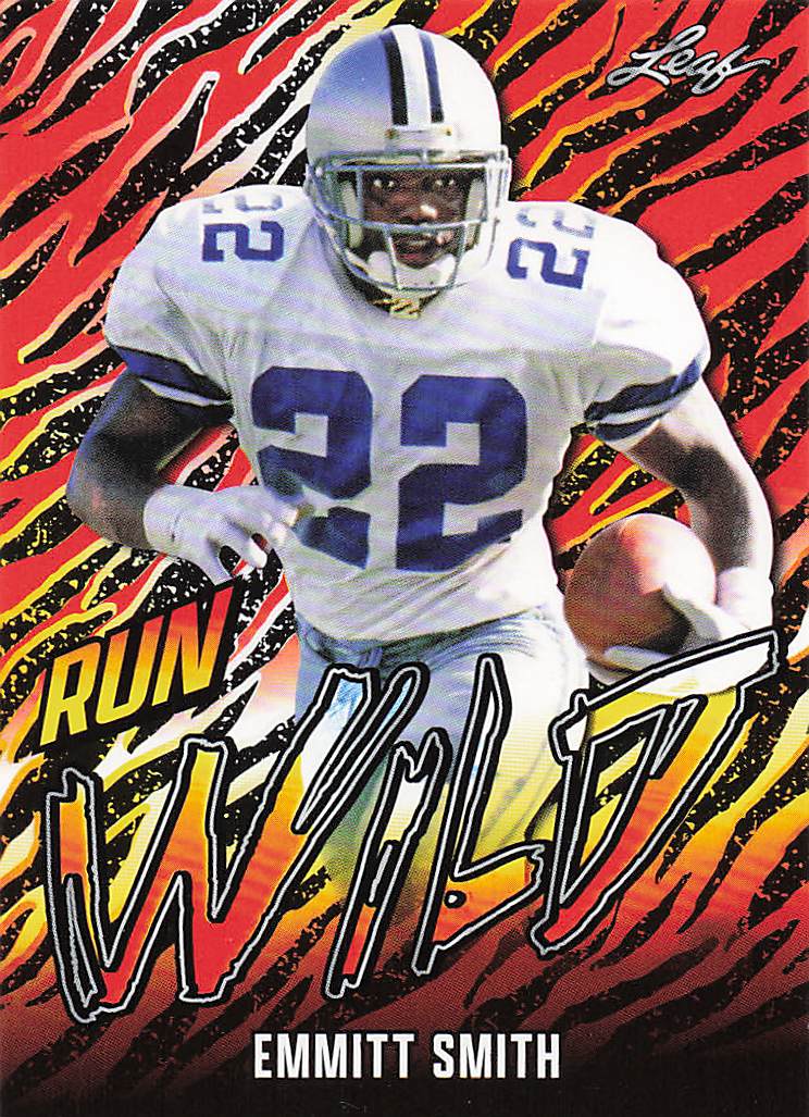 2024 Leaf Run Wild Red Emmitt Smith #RW-6